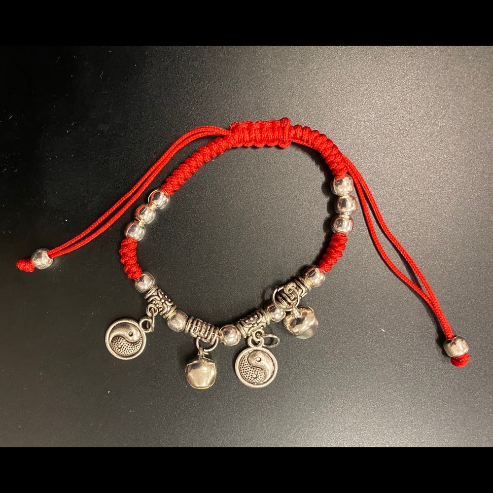 Lucky Kabbalah Bracelet Braided Red String Rope
